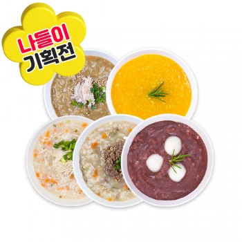 ❁나들이기획전❁ ★웰빙죽 베스트 5팩세트