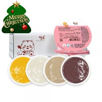 (✿˘˘✿) 행복한 성탄절 ★실온이유식 미음 [4팩 세트]