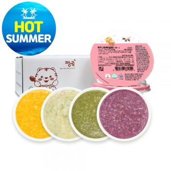 ( ´ ▽ )ﾉ SUMMER Hot Sale! ★실온이유식 죽1 [4팩 세트]