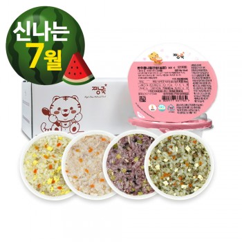 ҉*( ‘ω’ )/*҉ 달콤한 여름나기 ★실온이유식 진밥 [4팩 세트]