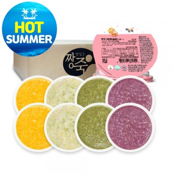 ( ´ ▽ )ﾉ SUMMER Hot Sale! ★실온이유식 죽1 [8팩 세트]