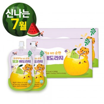 ҉*( ‘ω’ )/*҉ 달콤한 여름나기 ★모과 배도라지즙 1BOX-20봉