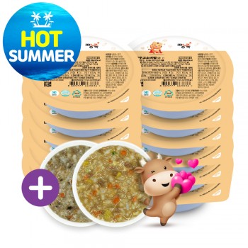 ( ´ ▽ )ﾉ SUMMER Hot Sale!. ★한우더드림 단계별 골고루 12+2팩
