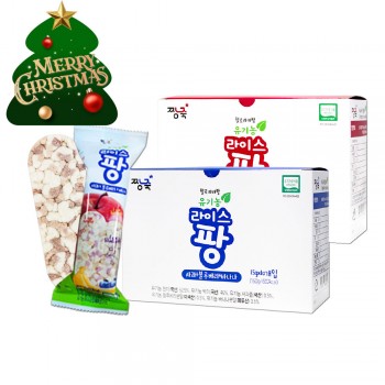 (✿˘˘✿) 행복한 성탄절★ ★유기농 라이스팡 1BOX-10개입