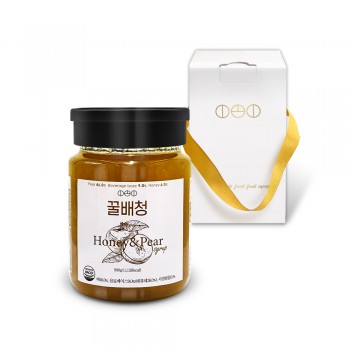 [선물세트] 짱죽 이오이수제청 꿀배 500g / 답례품