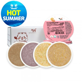 ( ´ ▽ )ﾉ SUMMER Hot Sale! ★실온이유식 묽은죽[4팩 세트]