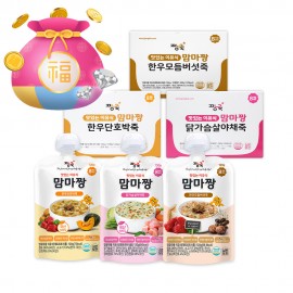 ❁Welcome 2026! ★맘마짱 이유식 죽 1BOX (10봉)