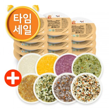 (T) 냉장이유식 골고루 14팩+8팩 증정!