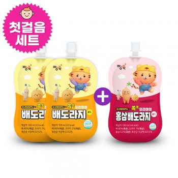 [배도라지 첫걸음 세트] 우리아이 배도라지 3봉
