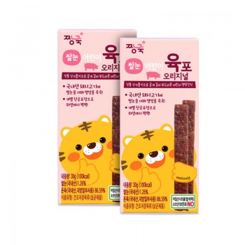 쌀눈 어린이 돼지고기 육포 2박스