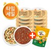 (T) 냉장 영양볶음밥·덮밥소스 골고루 12팩 + 유기농쌀과자 1봉 증정